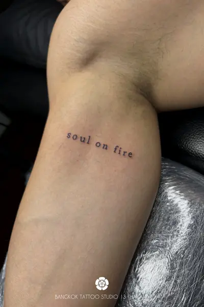 minimalist-font-tattoo-soul-on-fire