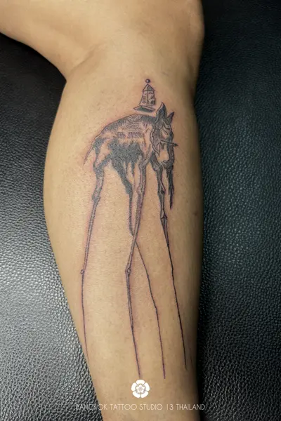 salvador-dali-elephant-tattoo