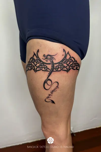 viking-tattoo-dragon-celtic